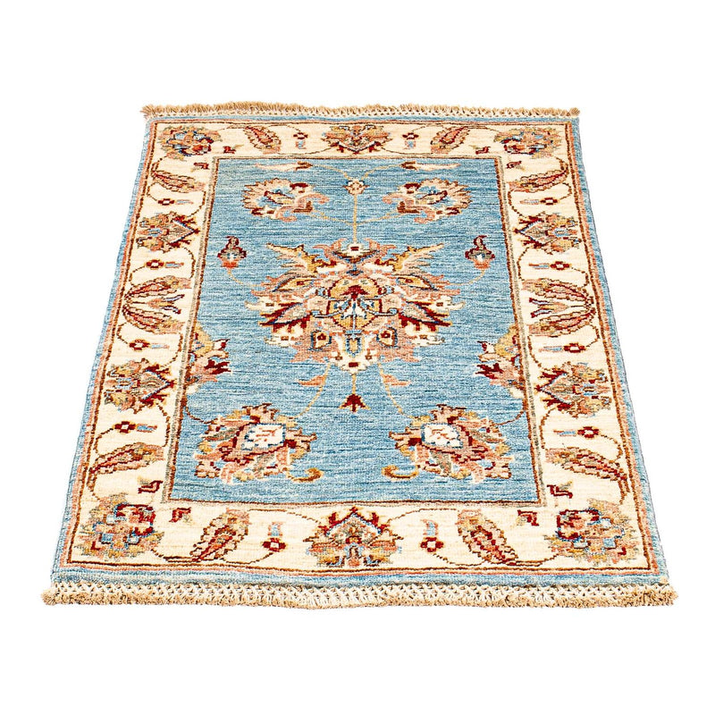 Alfombra Ziegler - 101 x 61 cm - azul claro