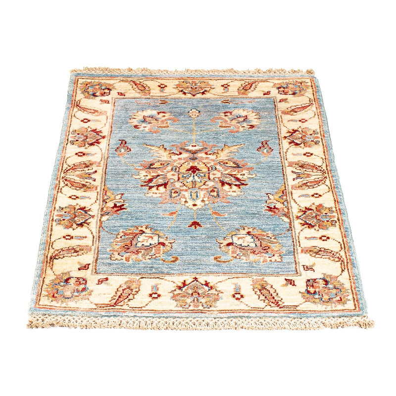 Alfombra Ziegler - 92 x 63 cm - azul claro