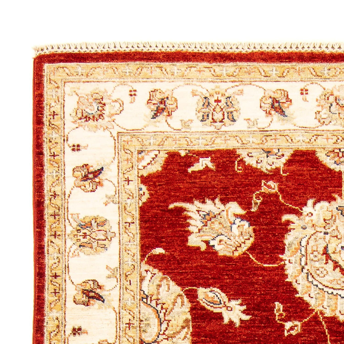 Alfombra Ziegler - 193 x 125 cm - rojo oscuro