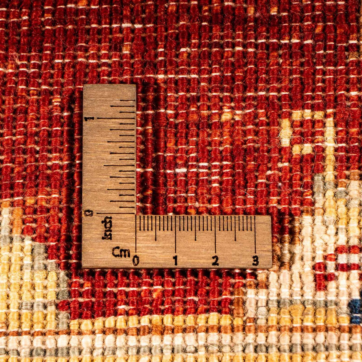 Alfombra Ziegler - 193 x 125 cm - rojo oscuro