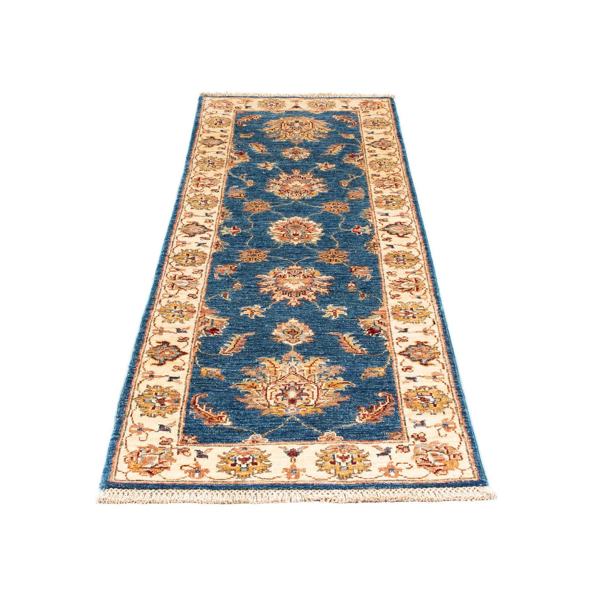 Alfombra de pasillo Alfombra Ziegler - 184 x 64 cm - azul oscuro