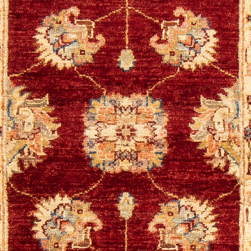 Alfombra de pasillo Alfombra Ziegler - 182 x 62 cm - rojo oscuro