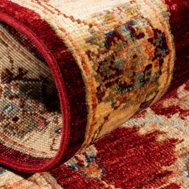 Alfombra de pasillo Alfombra Ziegler - 182 x 62 cm - rojo oscuro