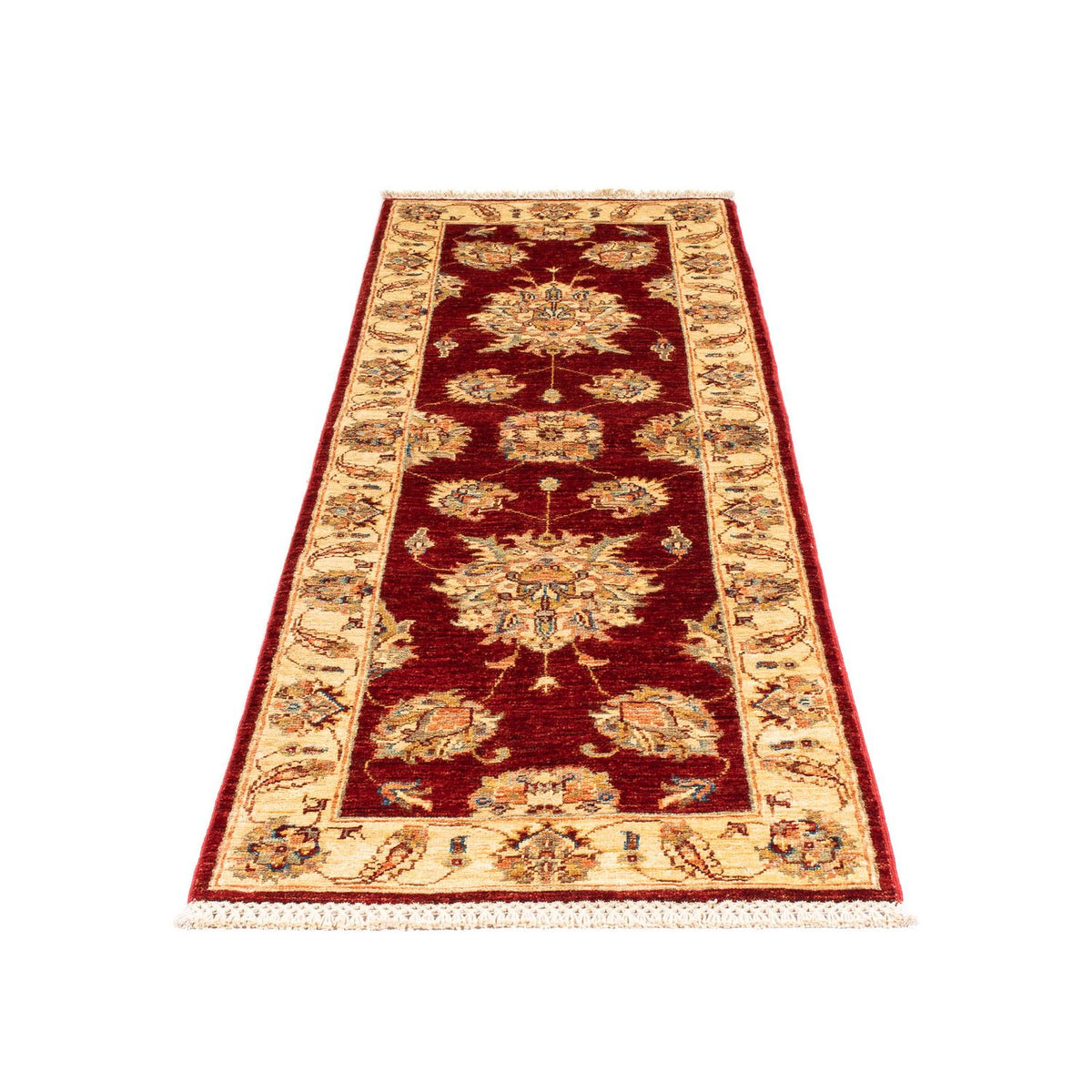 Alfombra de pasillo Alfombra Ziegler - 182 x 62 cm - rojo oscuro