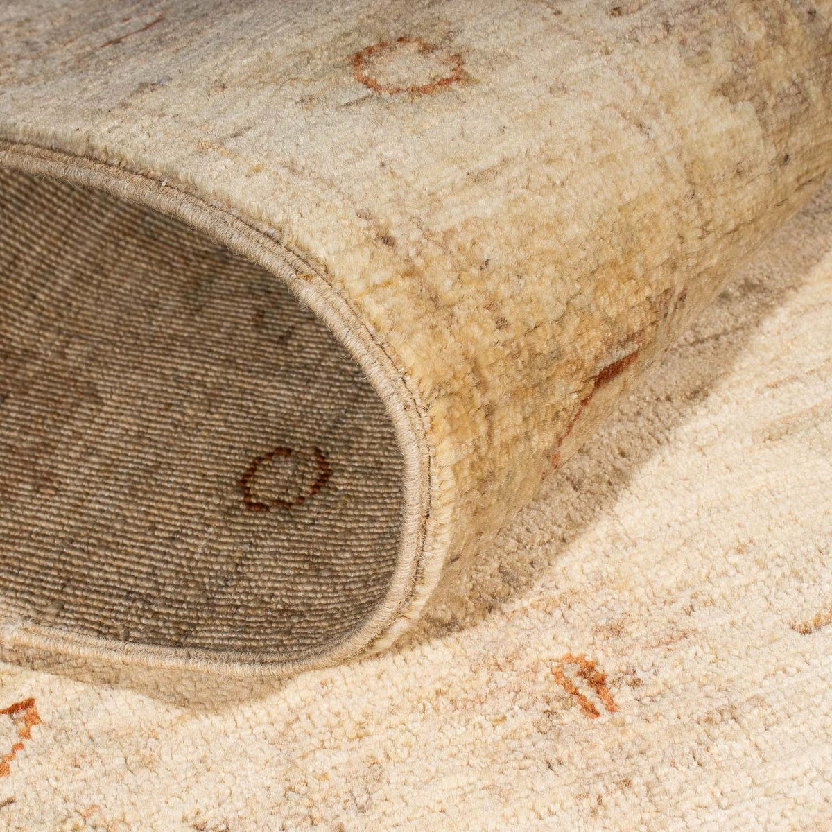 Alfombra de pasillo Alfombra Ziegler - 244 x 76 cm - beige claro