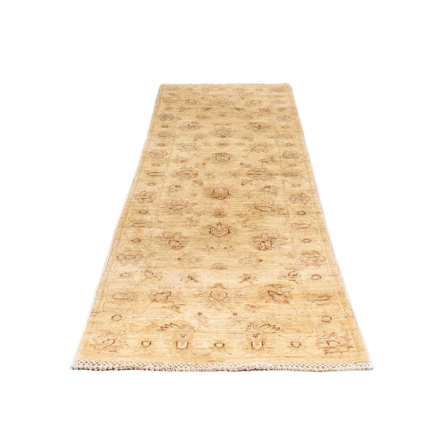 Alfombra de pasillo Alfombra Ziegler - 244 x 76 cm - beige claro