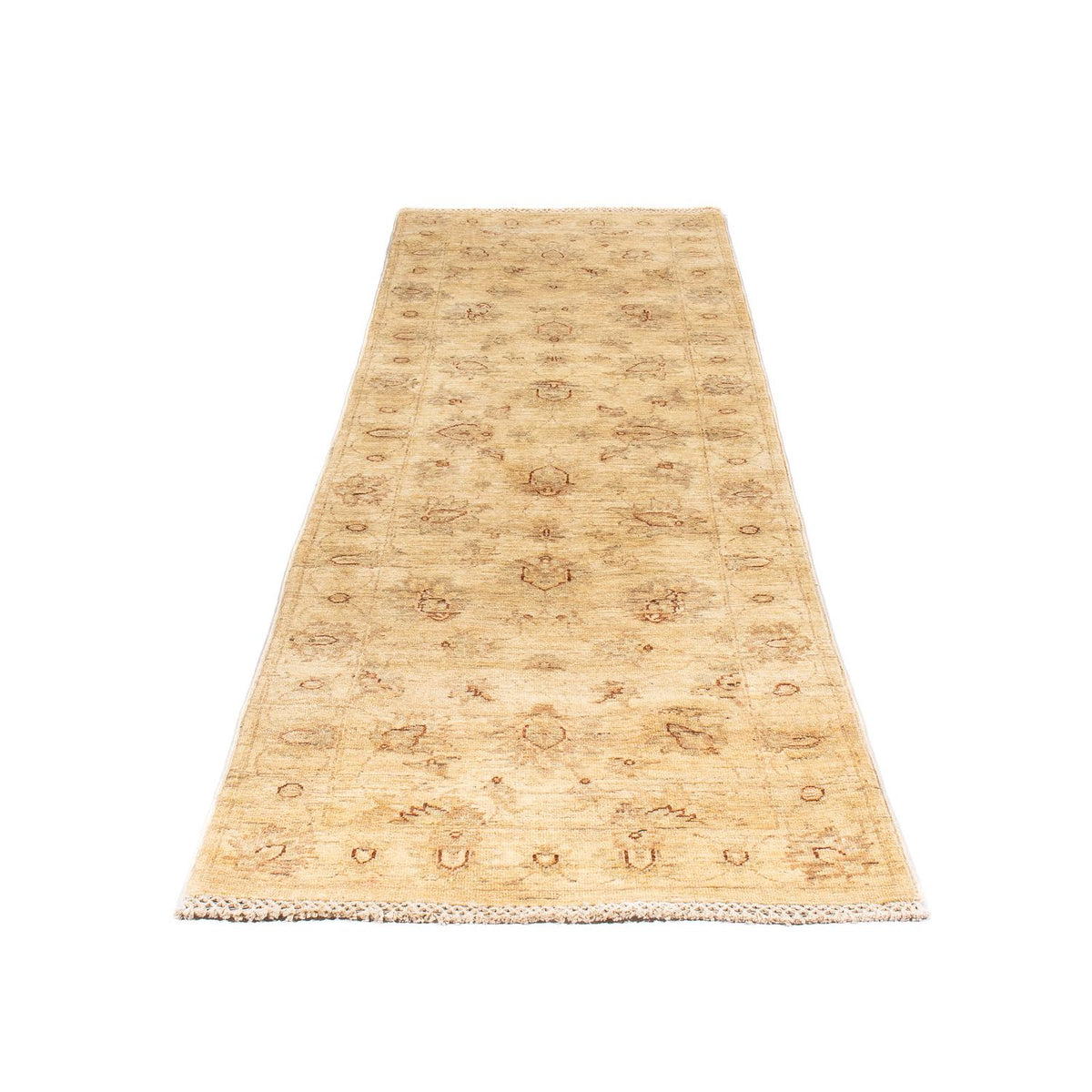 Alfombra de pasillo Alfombra Ziegler - 244 x 76 cm - beige claro