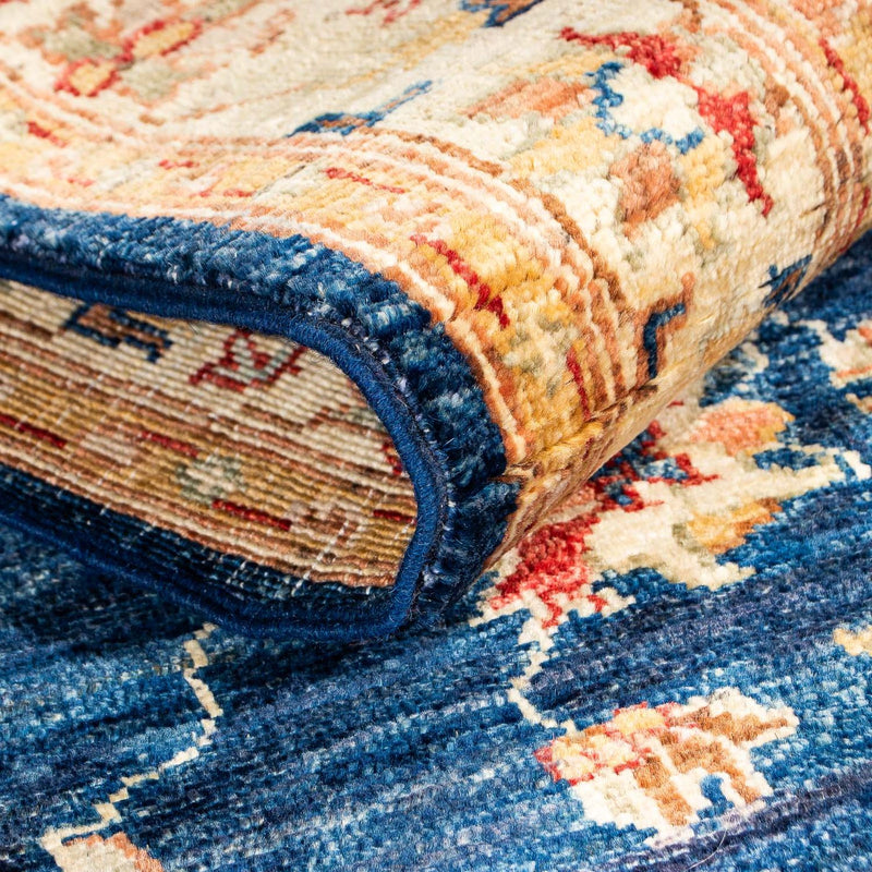 Alfombra de pasillo Alfombra Ziegler - 273 x 85 cm - azul oscuro