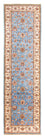 Alfombra de pasillo Alfombra Ziegler - 304 x 85 cm - azul claro