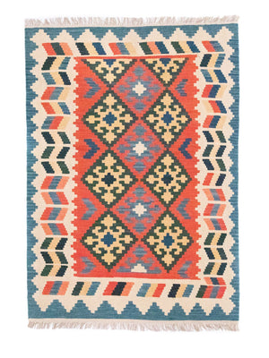 Alfombra Kelim - Oriental - 170 x 120 cm - naranja