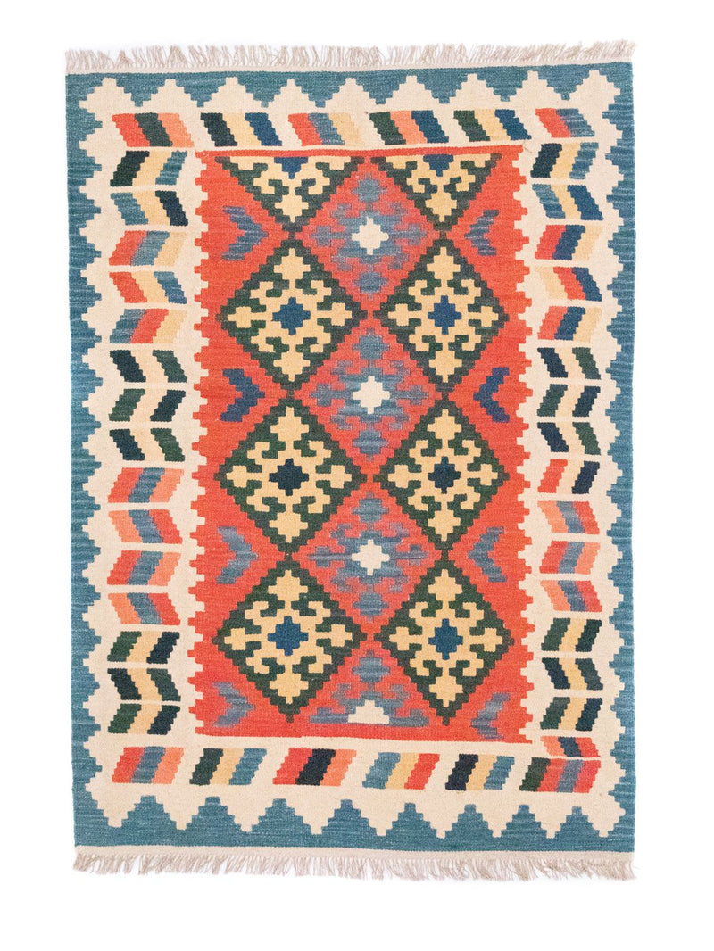Alfombra Kelim - Oriental - 170 x 120 cm - naranja