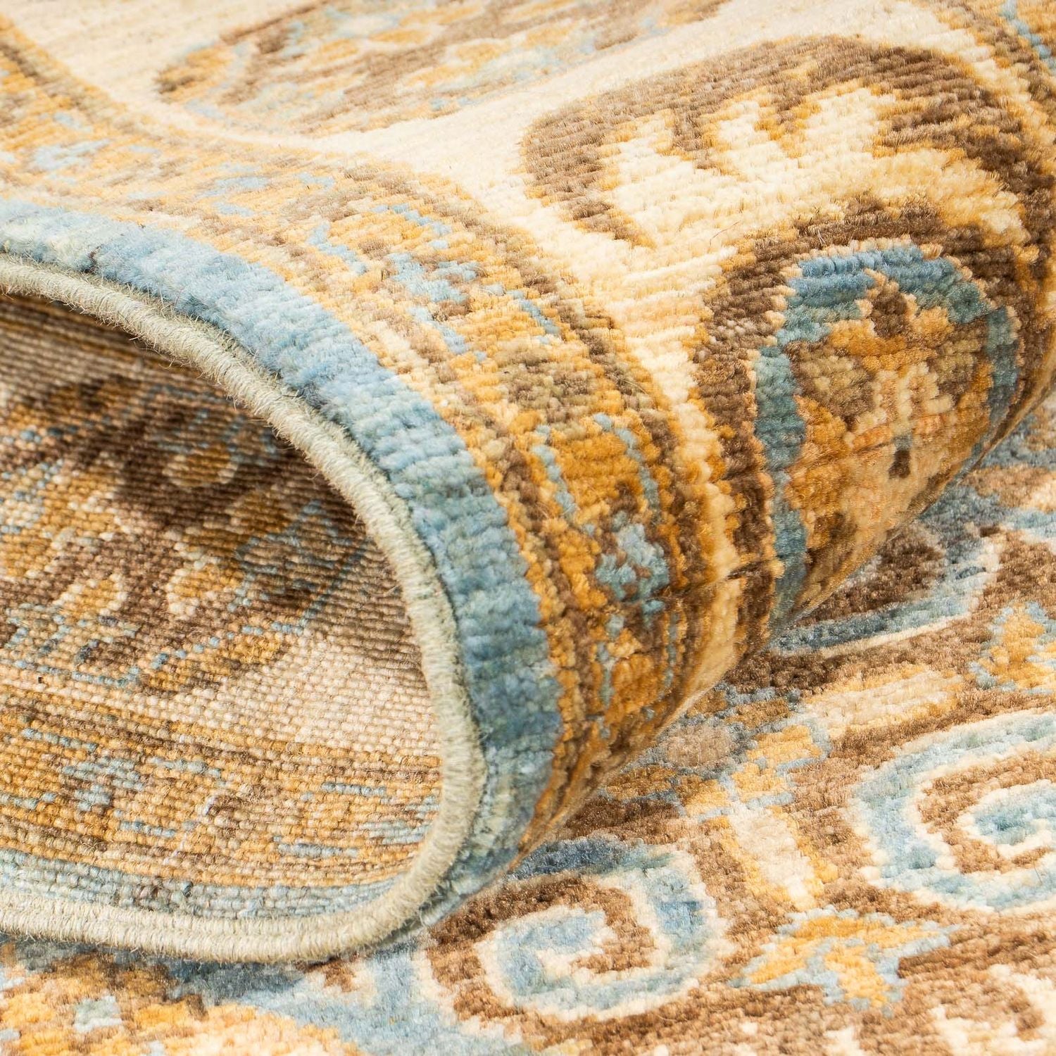 Alfombra de pasillo Alfombra Ziegler - Ariana - 298 x 89 cm - azul claro