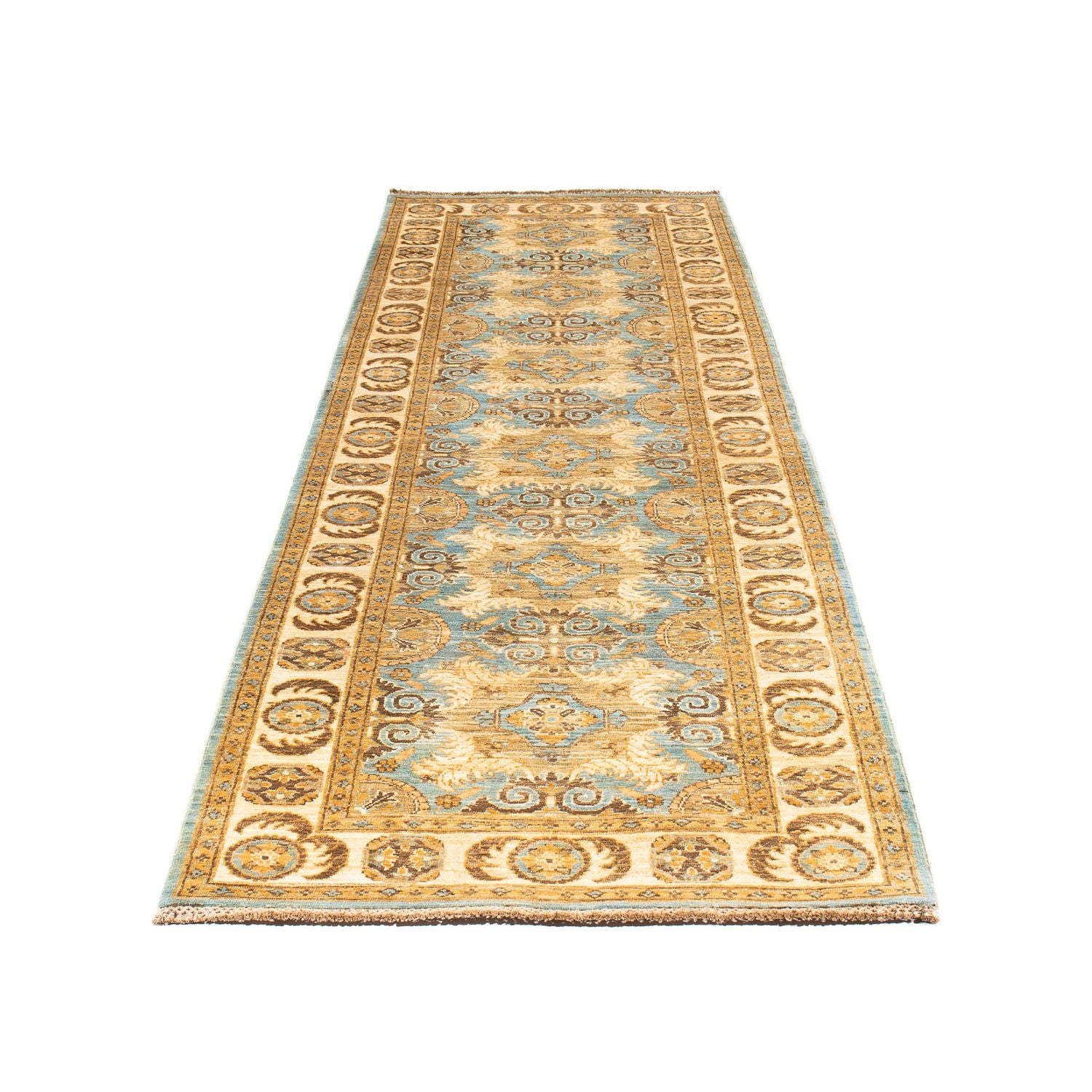 Alfombra de pasillo Alfombra Ziegler - Ariana - 298 x 89 cm - azul claro