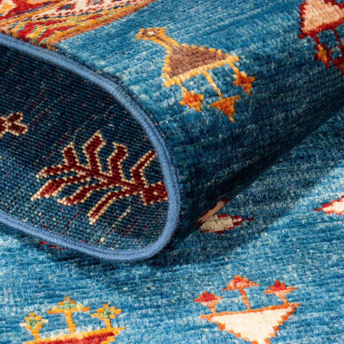 Alfombra de pasillo Alfombra Ziegler - Shal - 210 x 76 cm - azul oscuro