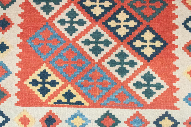 Alfombra Kelim - Oriental - 186 x 120 cm - naranja