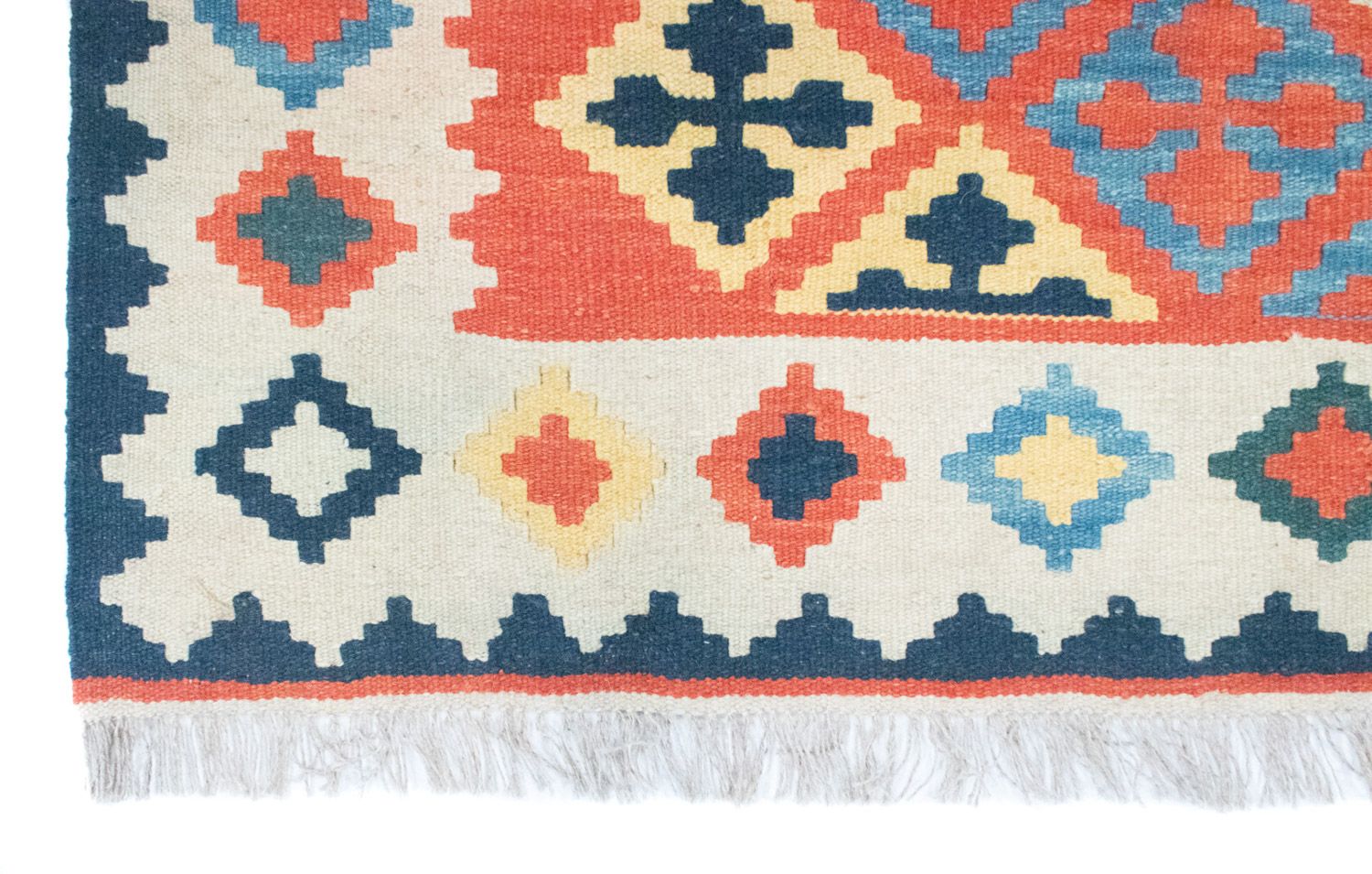 Alfombra Kelim - Oriental - 186 x 120 cm - naranja