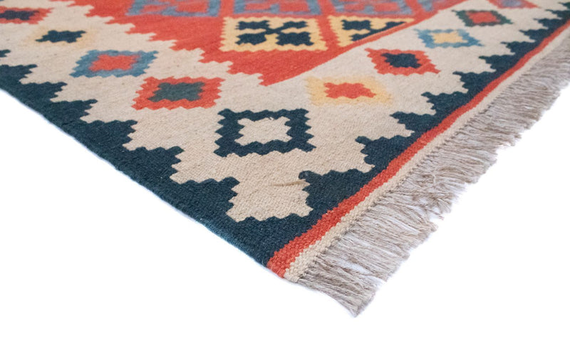 Alfombra Kelim - Oriental - 186 x 120 cm - naranja