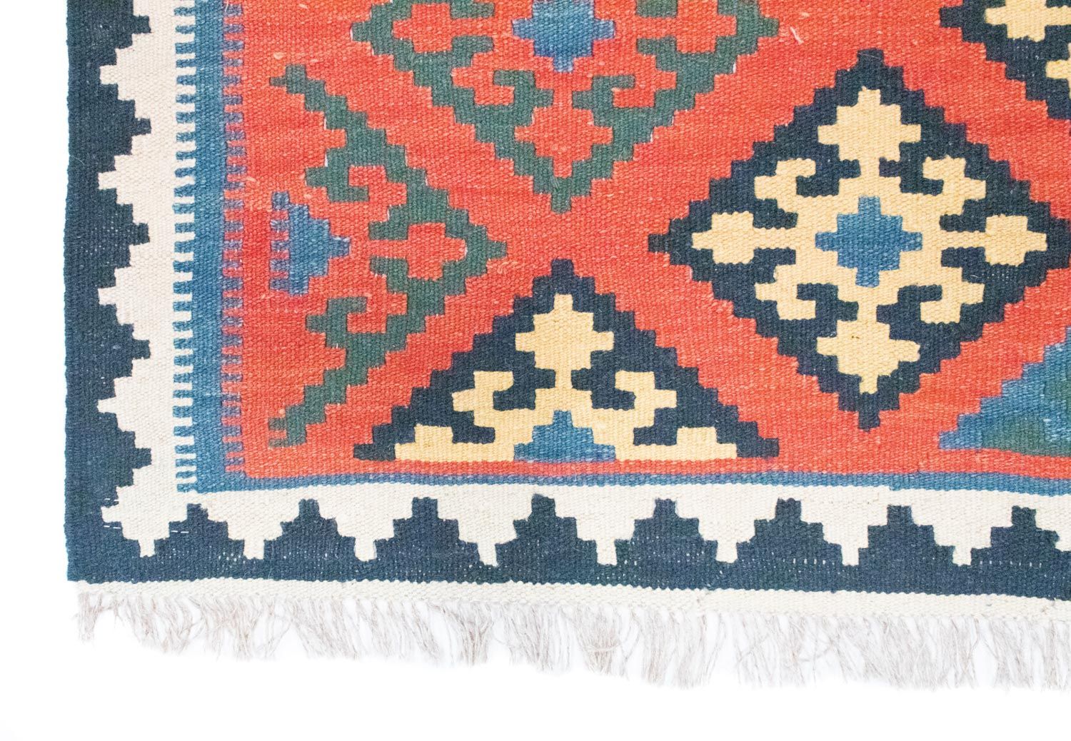 Alfombra Kelim - Oriental - 188 x 123 cm - naranja