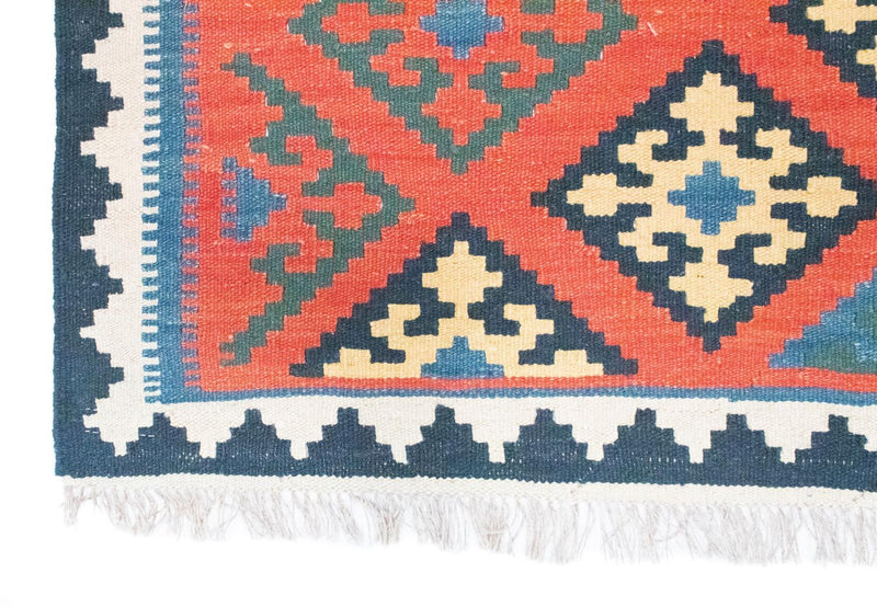 Alfombra Kelim - Oriental - 188 x 123 cm - naranja