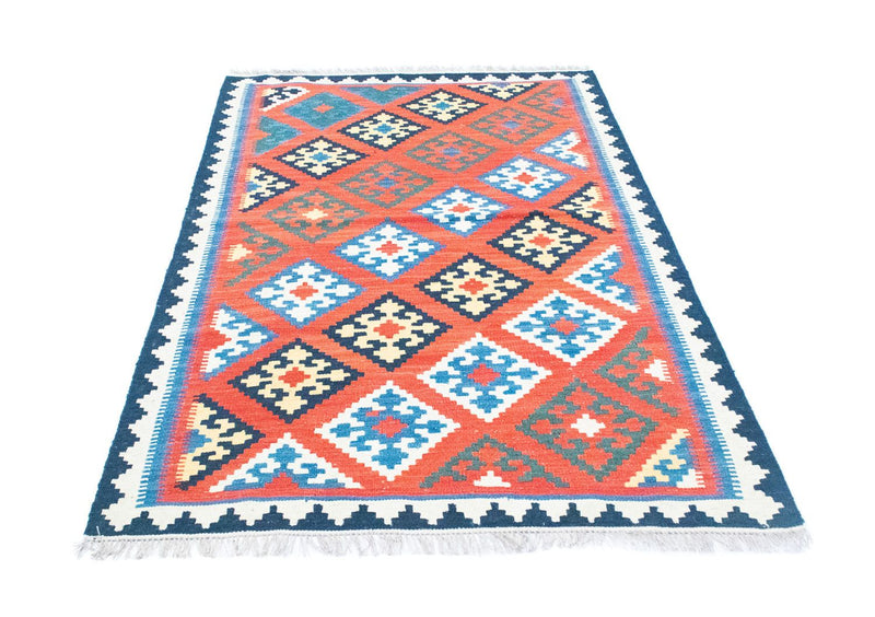 Alfombra Kelim - Oriental - 188 x 123 cm - naranja