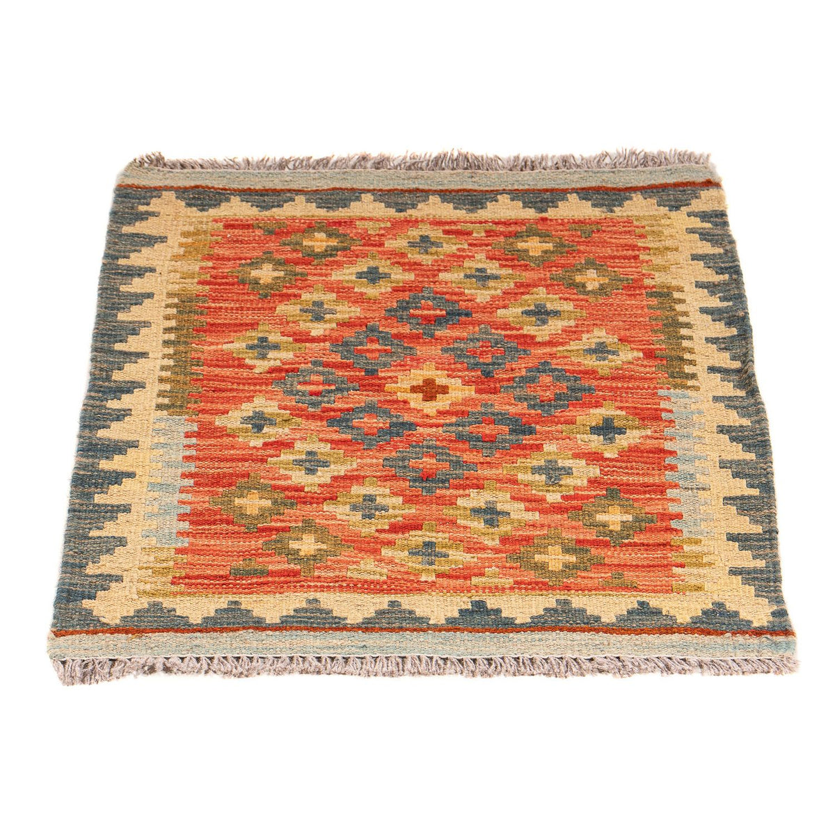 Alfombra Kelim - Oriental - 90 x 60 cm - multicolor