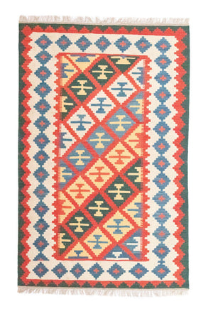 Alfombra Kelim - Oriental - 190 x 120 cm - naranja