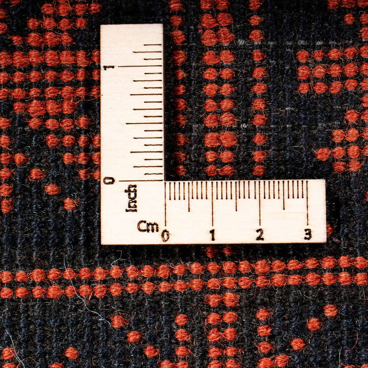 Alfombra afgana - 174 x 118 cm - óxido