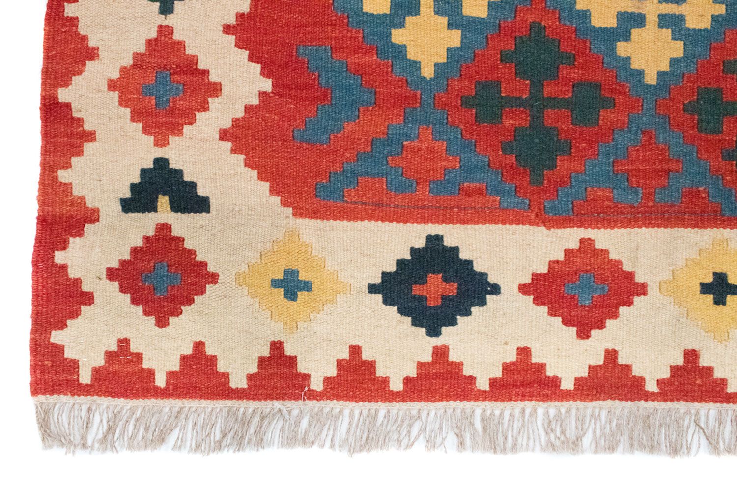 Alfombra Kelim - Oriental - 183 x 120 cm - naranja