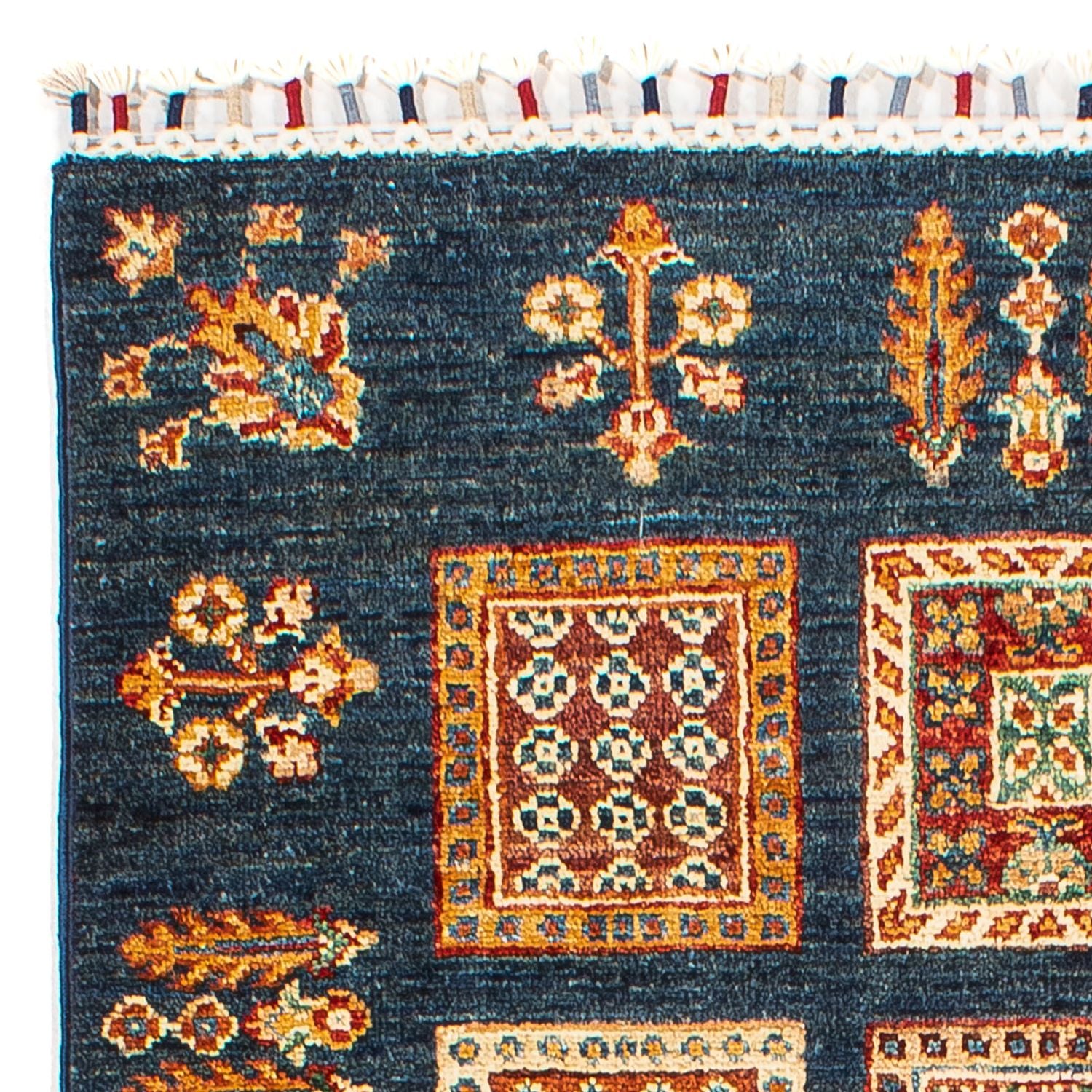 Alfombra Ziegler - Bakhtiari - 123 x 83 cm - azul oscuro