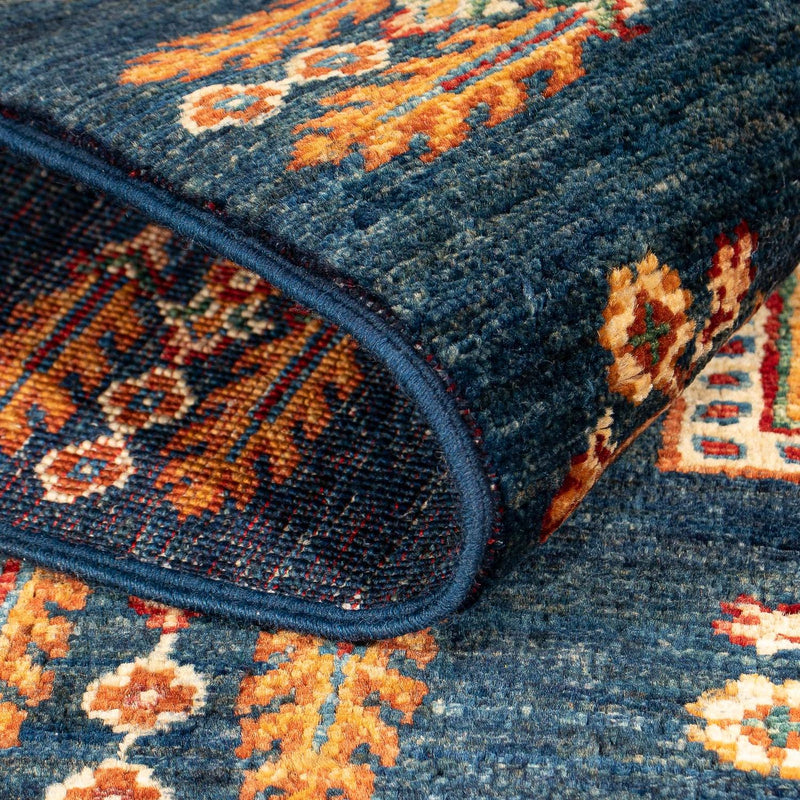 Alfombra Ziegler - Bakhtiari - 123 x 83 cm - azul oscuro