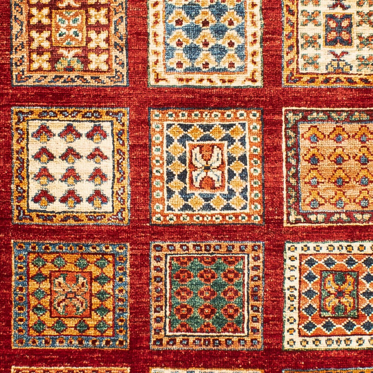 Alfombra Ziegler - Bakhtiari - 123 x 84 cm - rojo oscuro