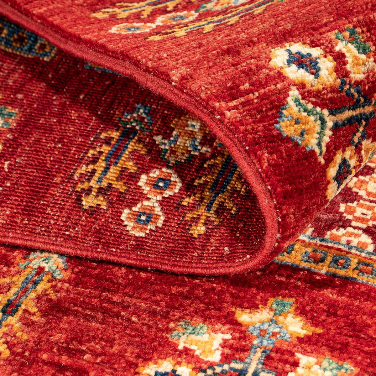 Alfombra Ziegler - Bakhtiari - 123 x 84 cm - rojo oscuro