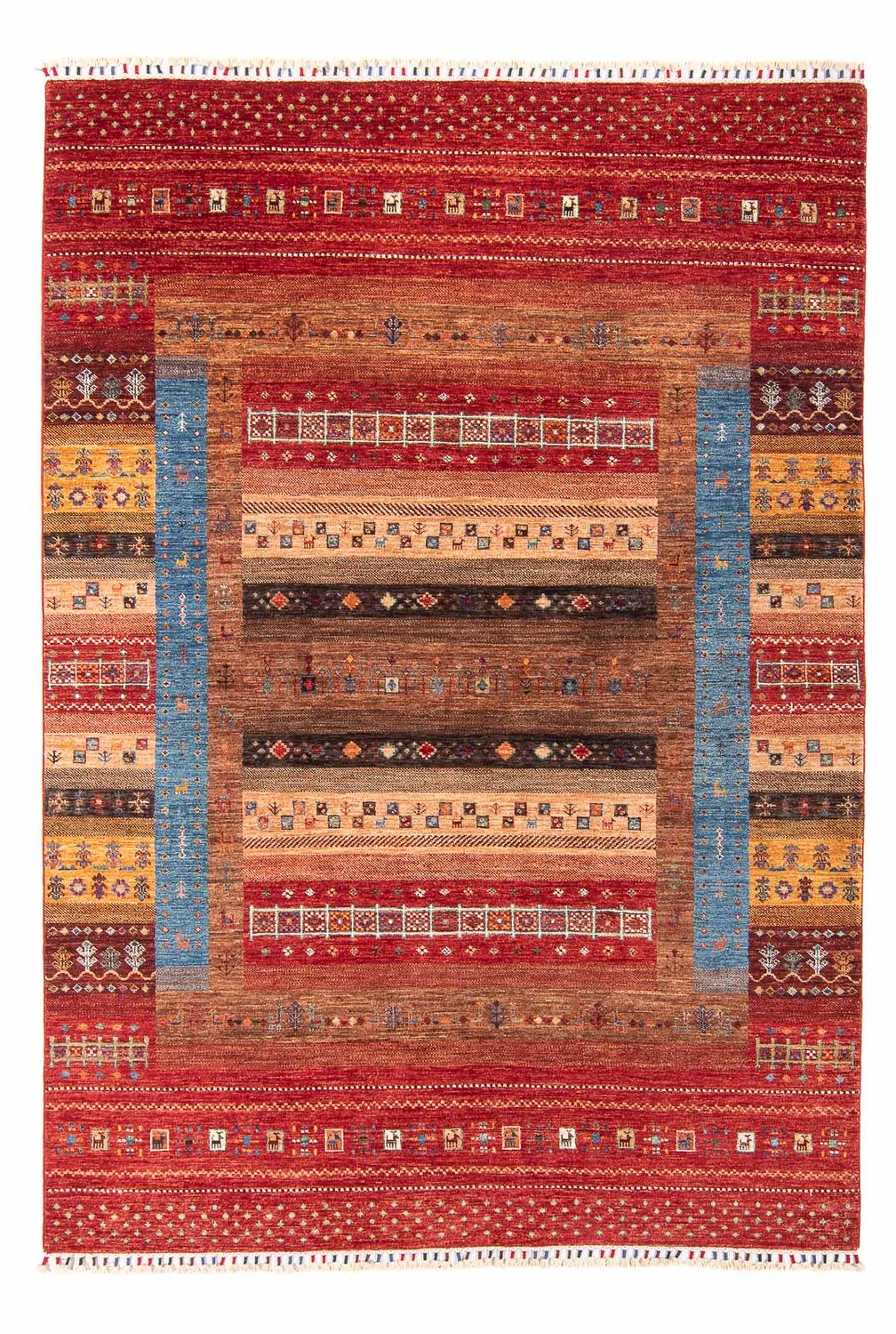 Alfombra Ziegler - Ariana - 264 x 178 cm - rojo oscuro