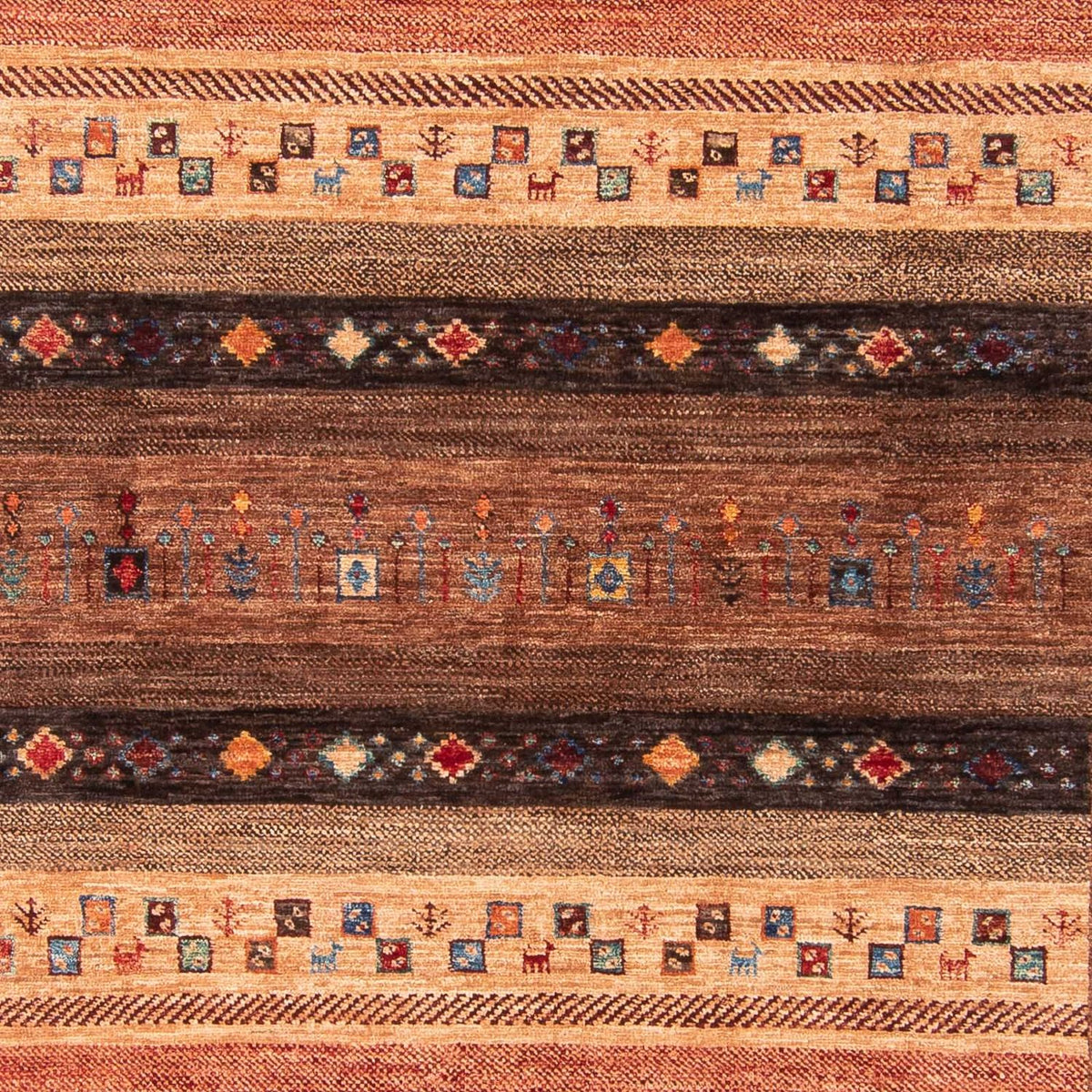 Alfombra Ziegler - Ariana - 264 x 178 cm - rojo oscuro