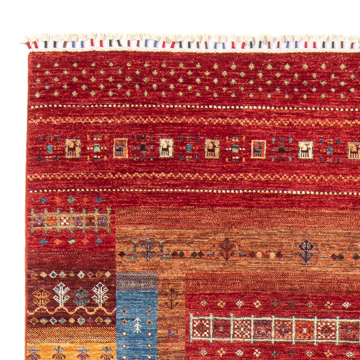 Alfombra Ziegler - Ariana - 264 x 178 cm - rojo oscuro