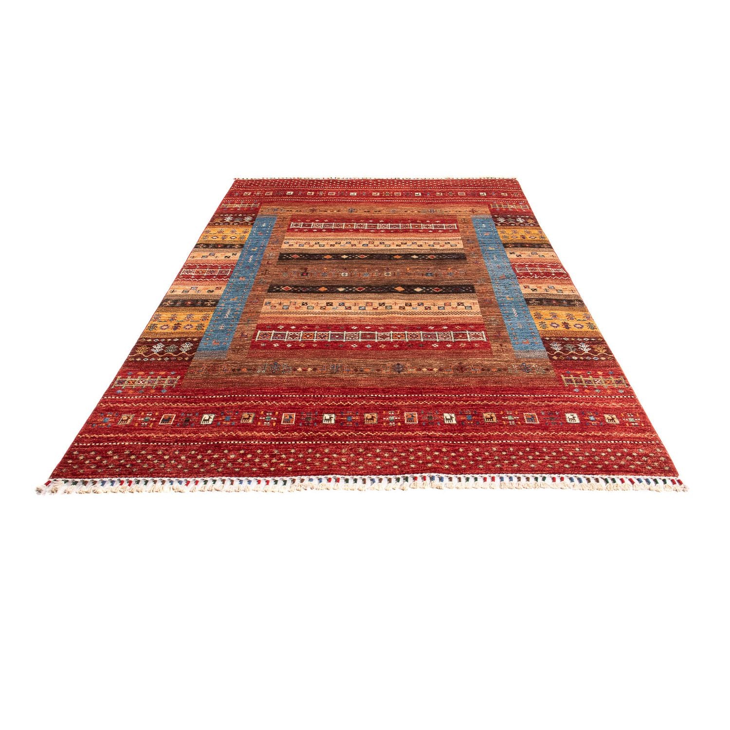 Alfombra Ziegler - Ariana - 264 x 178 cm - rojo oscuro