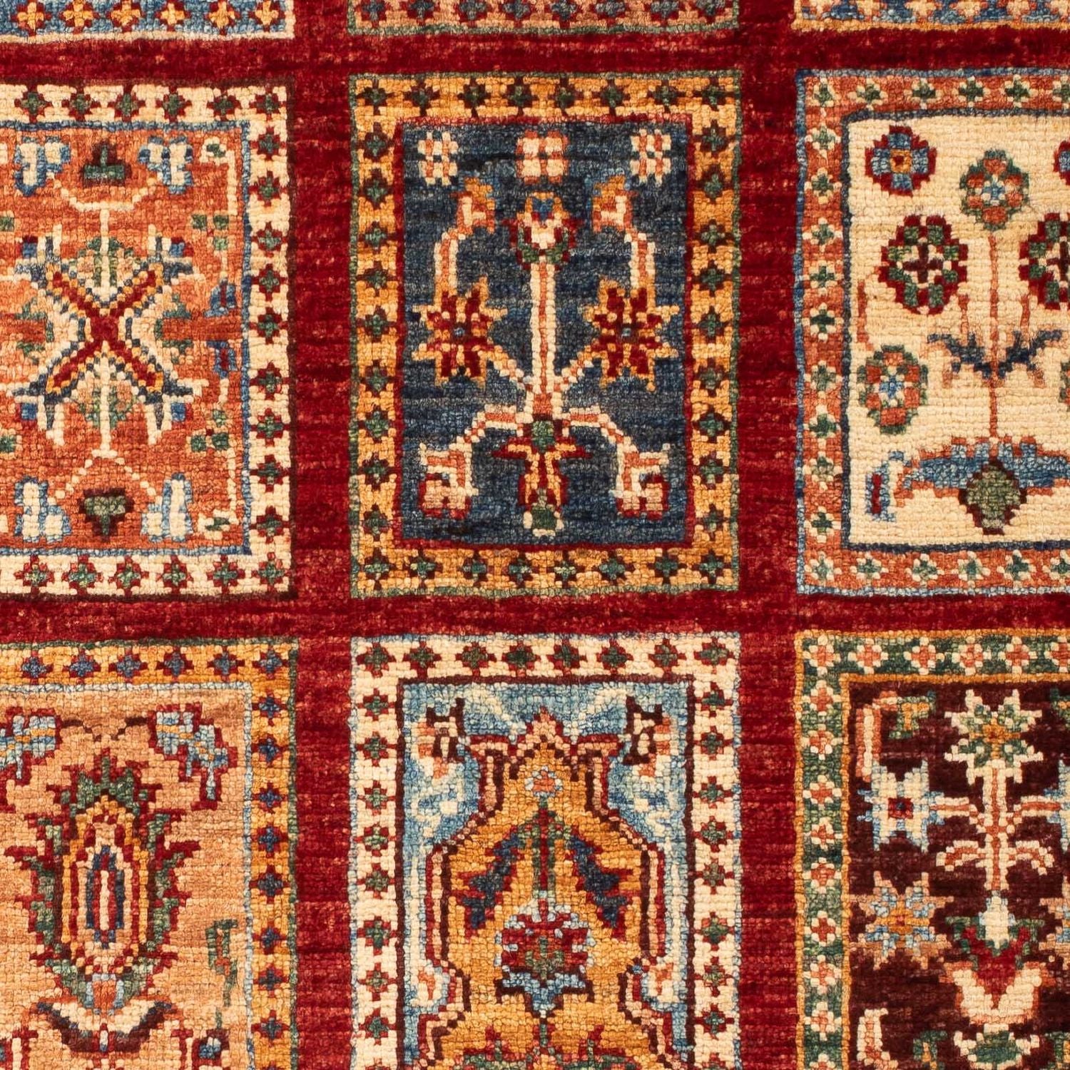 Alfombra Ziegler - Bakhtiari - 102 x 66 cm - rojo oscuro