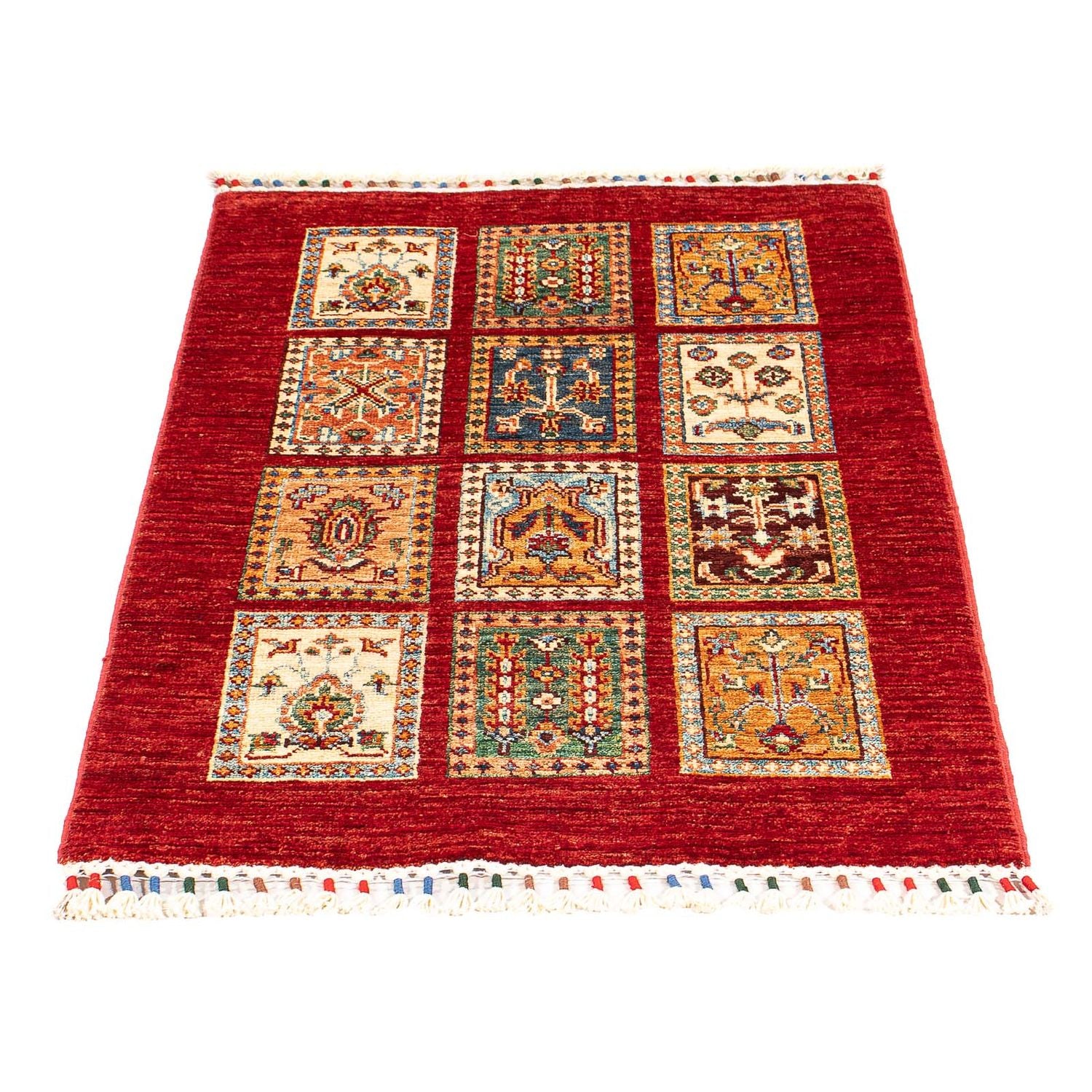 Alfombra Ziegler - Bakhtiari - 102 x 66 cm - rojo oscuro