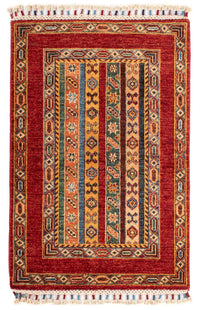 Alfombra Ziegler - Shal - 99 x 66 cm - rojo oscuro