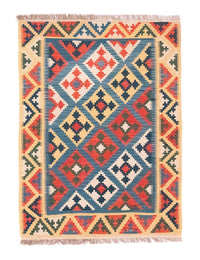 Alfombra Kelim - Oriental - 168 x 128 cm - azul