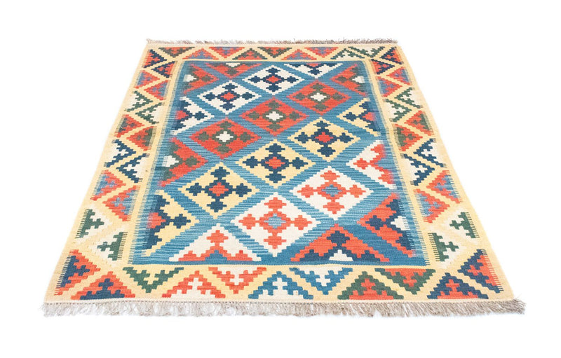 Alfombra Kelim - Oriental - 168 x 128 cm - azul