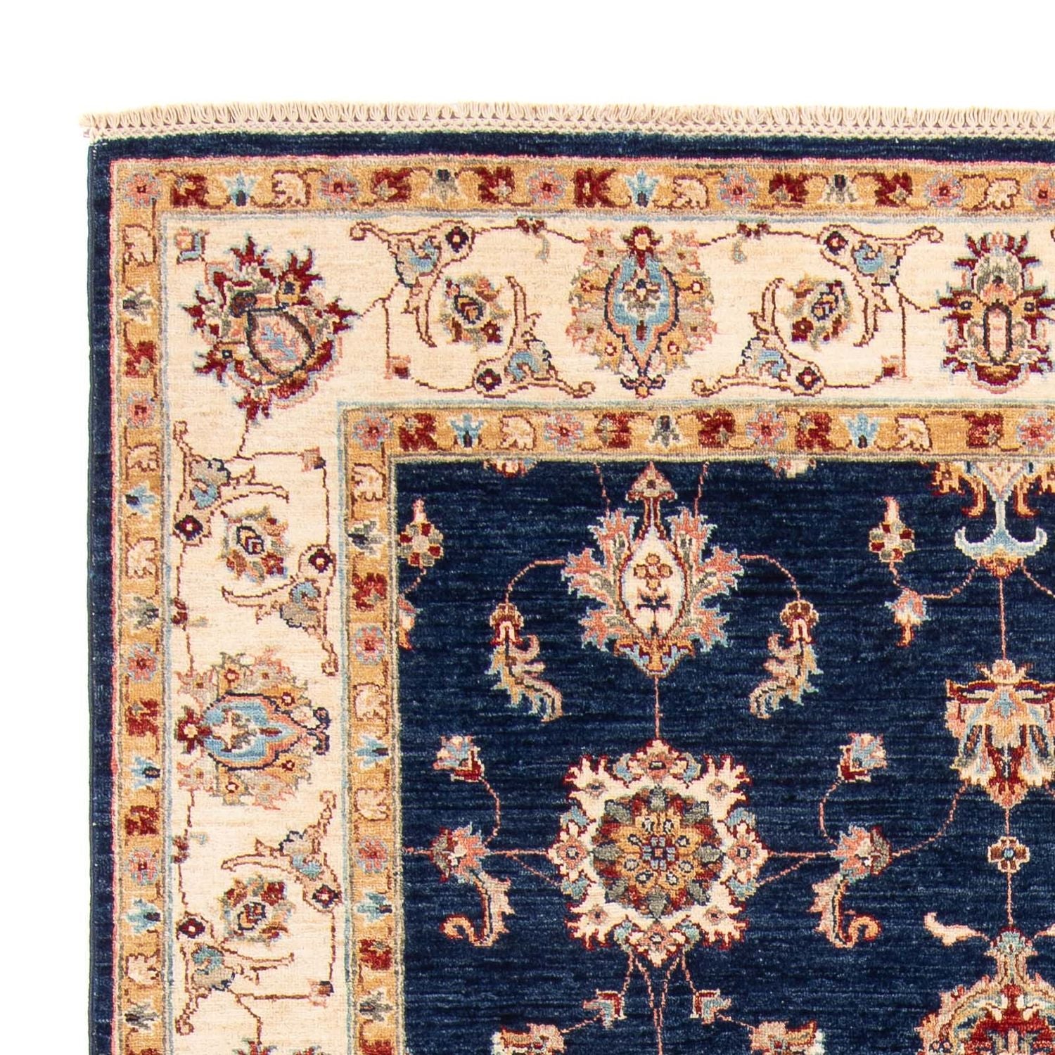 Alfombra Ziegler - 242 x 175 cm - azul oscuro