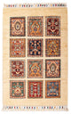 Bakhtiari Alfombra 62x90cm - Alfombra oriental