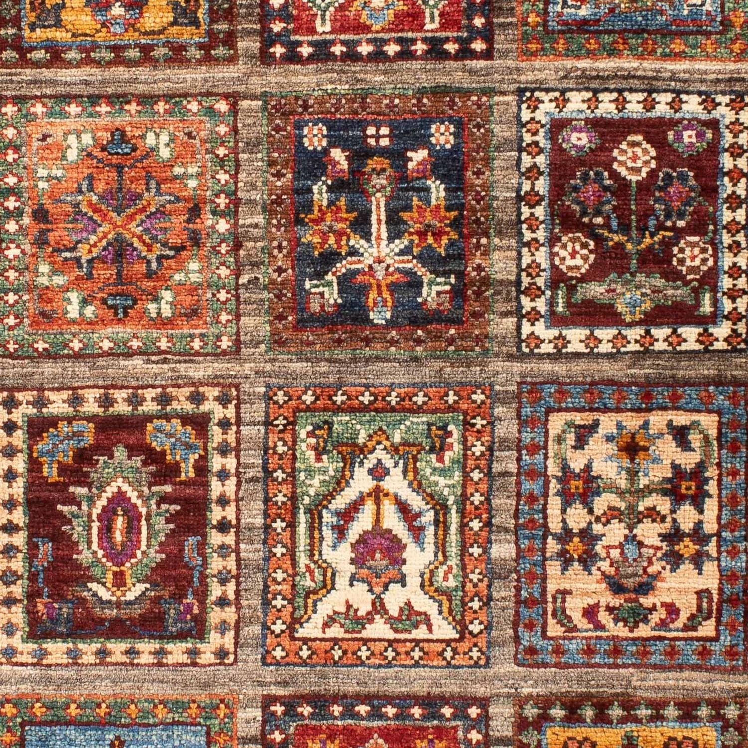 Alfombra Ziegler - Bakhtiari - 91 x 60 cm - marrón oscuro