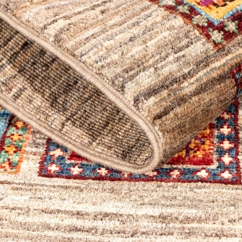 Alfombra Ziegler - Bakhtiari - 91 x 60 cm - marrón oscuro