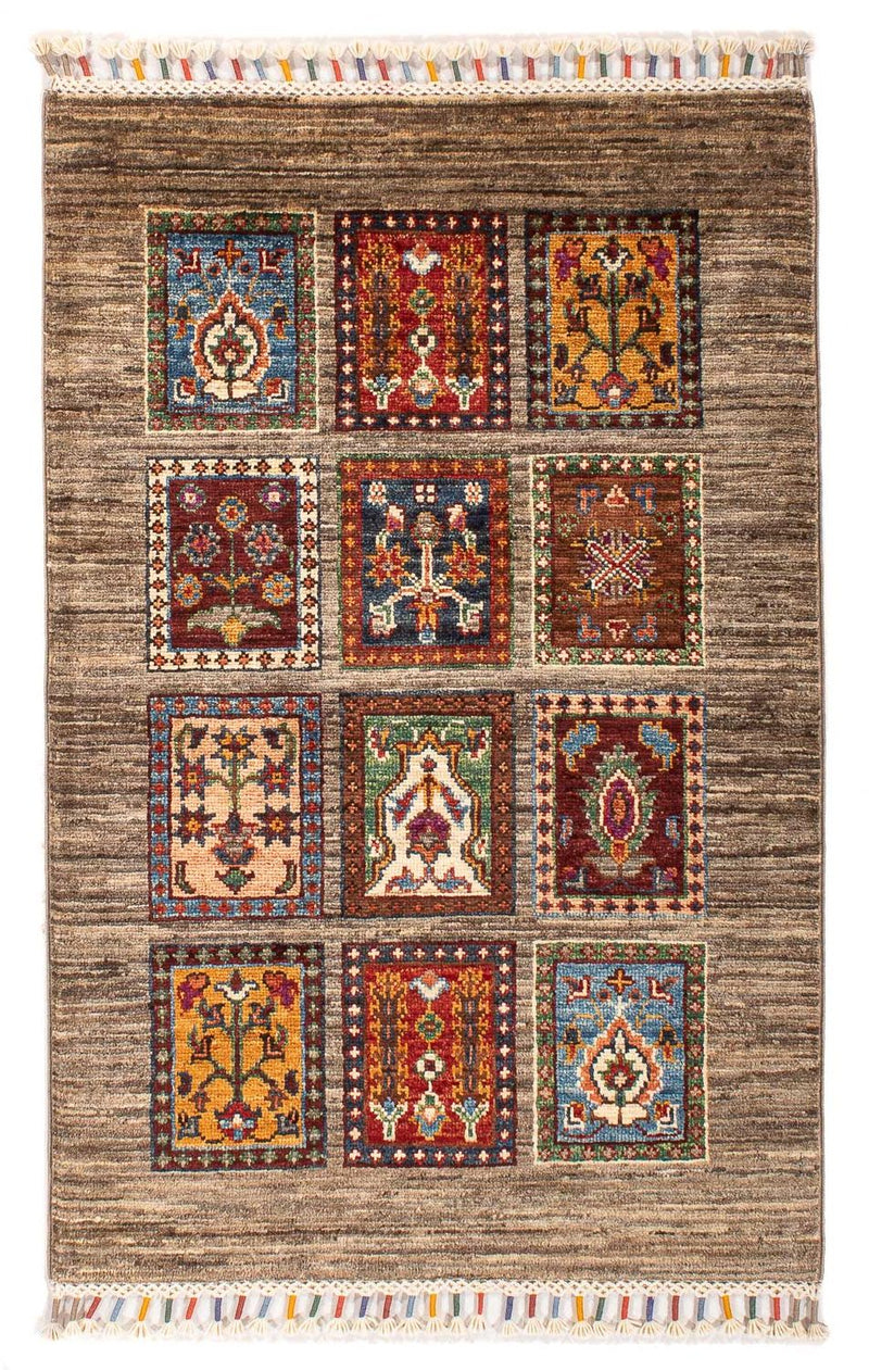 Alfombra Ziegler - Bakhtiari - 96 x 62 cm - marrón oscuro
