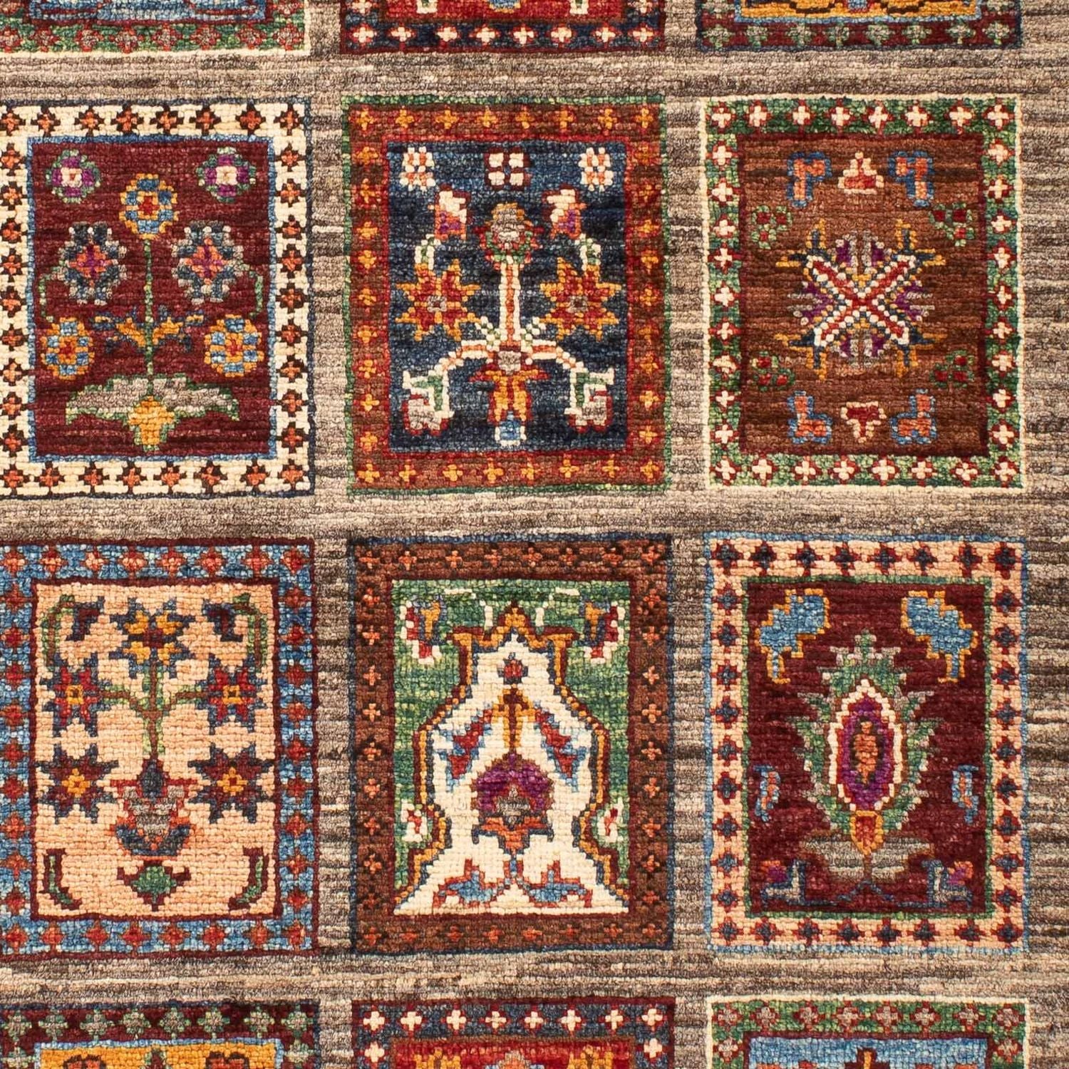 Alfombra Ziegler - Bakhtiari - 96 x 62 cm - marrón oscuro