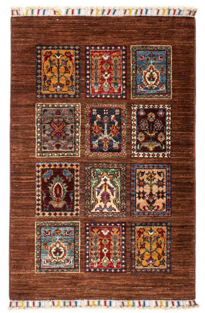 Alfombra Ziegler - Bakhtiari - 98 x 61 cm - marrón
