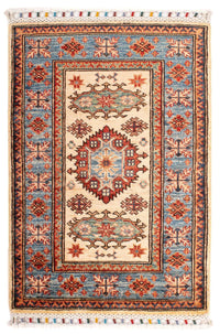 Alfombra Ziegler - Kazak - 89 x 60 cm - beige
