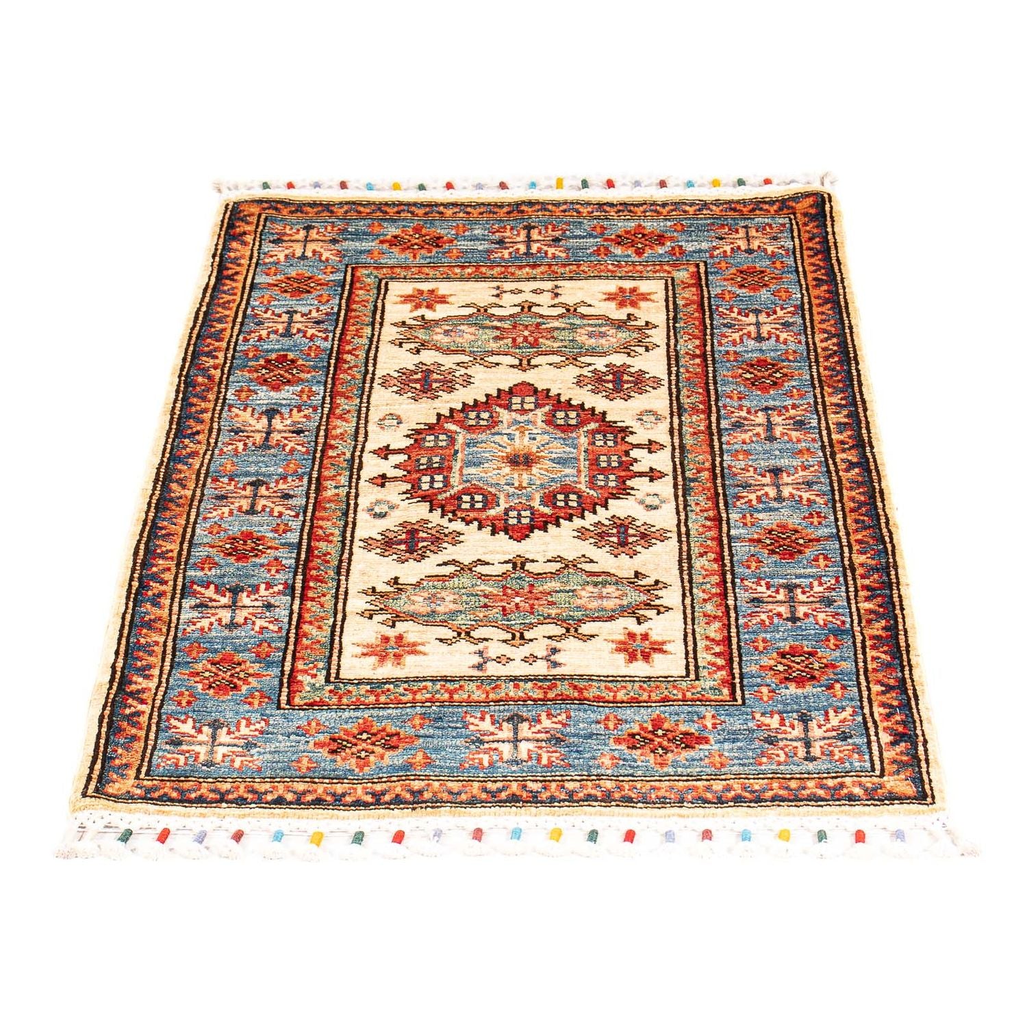 Alfombra Ziegler - Kazak - 89 x 60 cm - beige